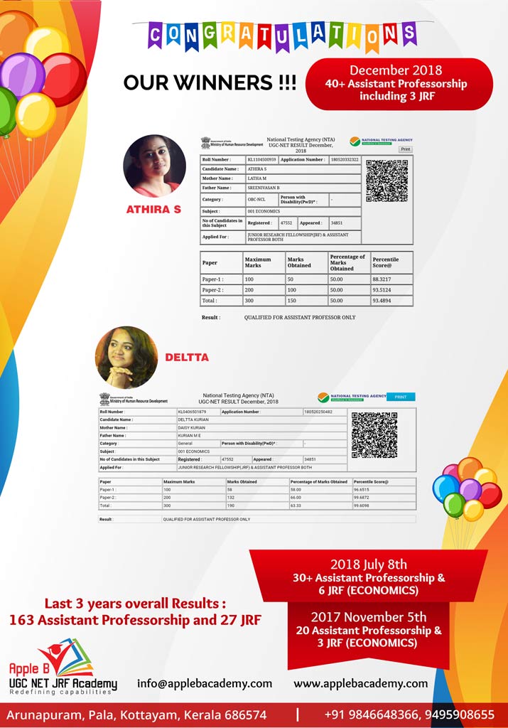 UGC NET economics coaching