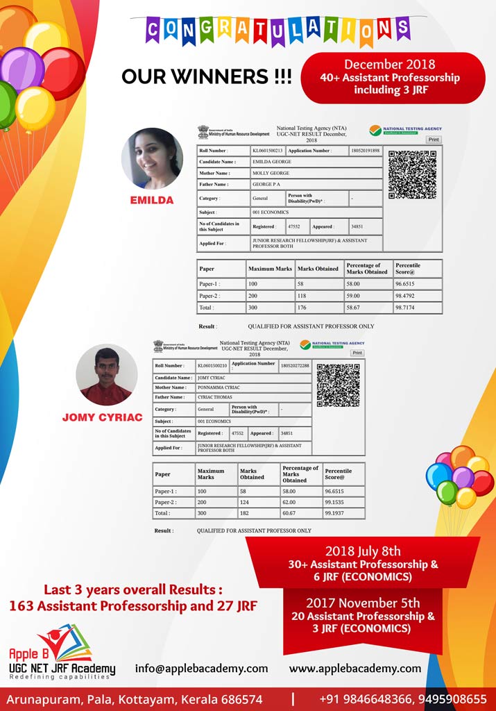 UGC NET economics coaching