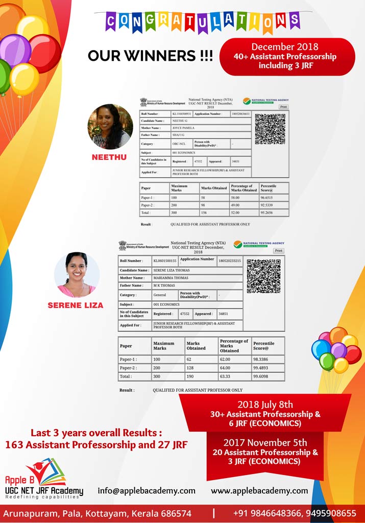 UGC NET economics coaching