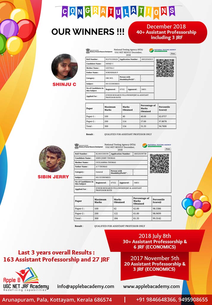 UGC NET economics coaching